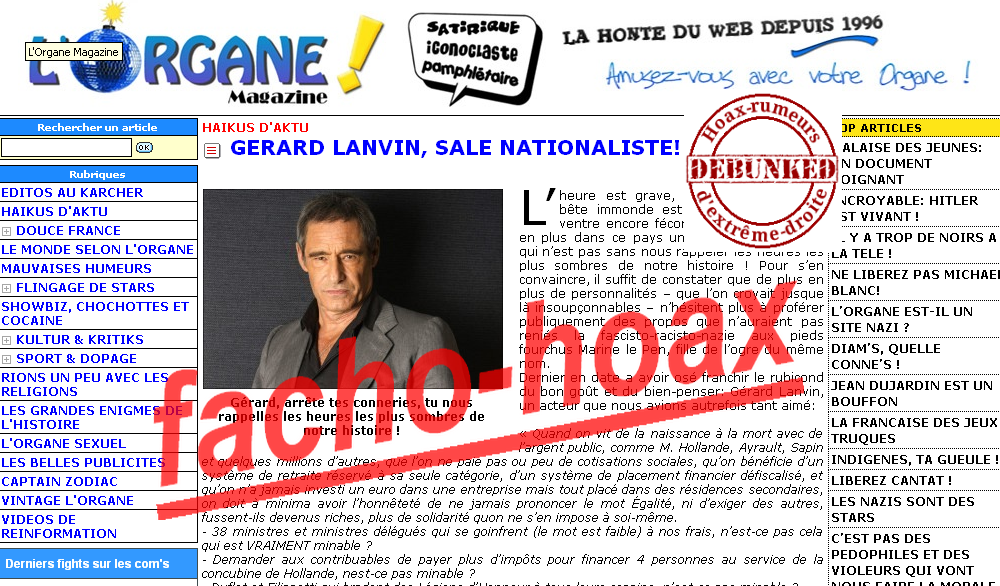 hoax gerard lanvin