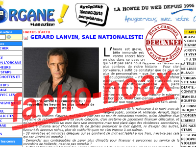 hoax gerard lanvin