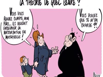 Humour masturbation école église