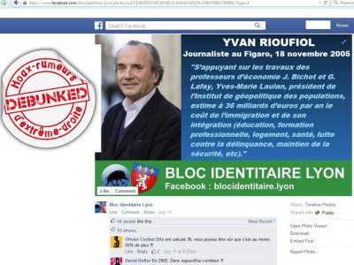 Yvan RIoufol bloc identitaire capture facebook