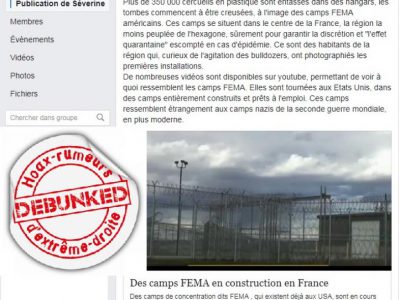 Camps FEMA France