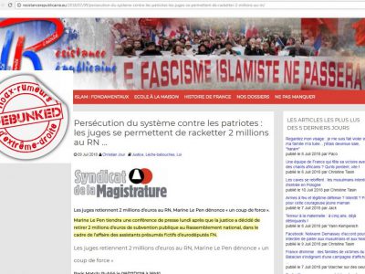 FN: le soutien des islamophobes