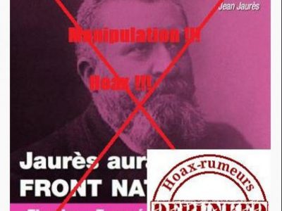 Récupération de Jaurès par l'extrême droite