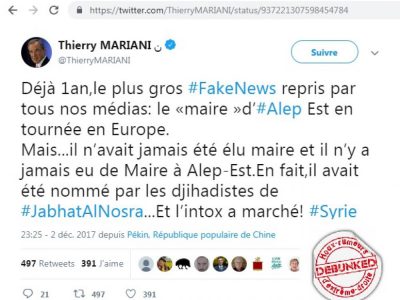 Mariani twitter fake news 2017