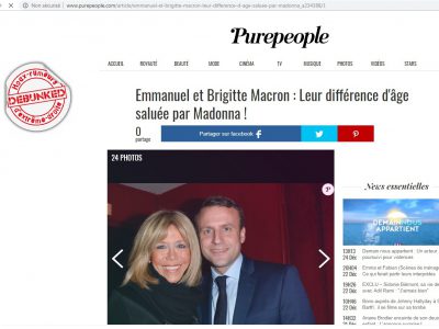 Pure People Brigitte et Emmanuel Macron