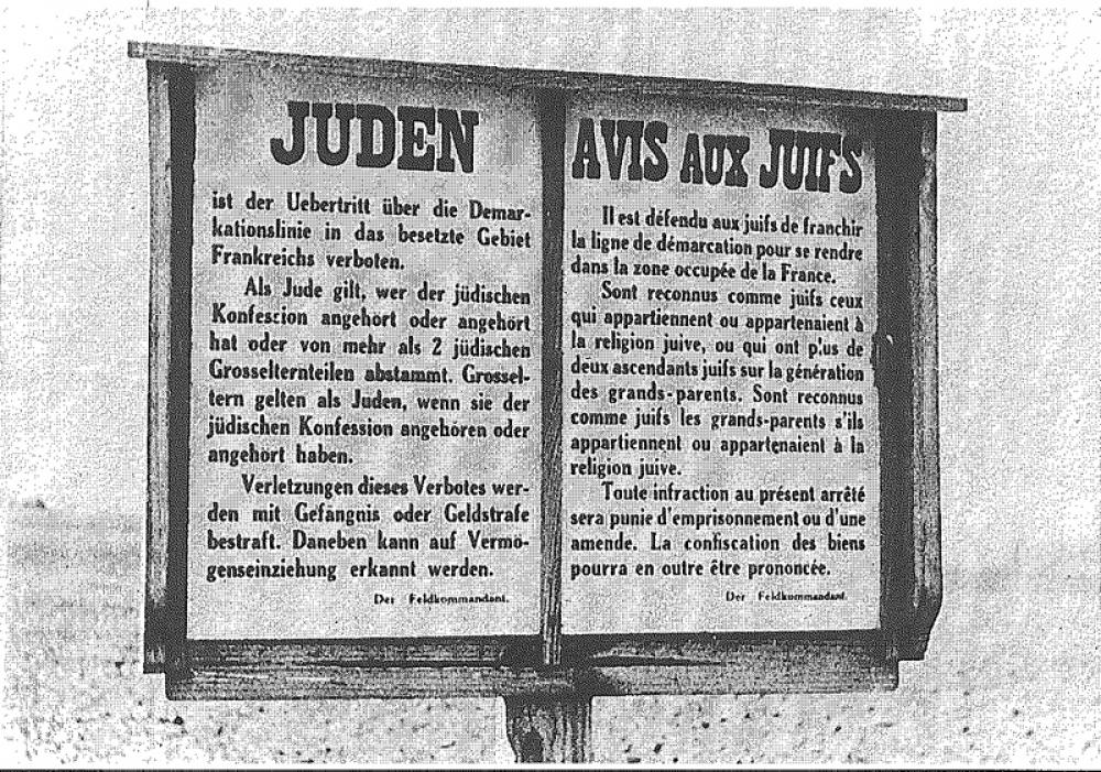 L An 0 Pour Les Juifs Bretons, Auvergnats, Italiens, Espagnols, Arabes et Roms: dehors les