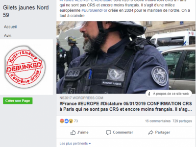 Eurogendfor: une photo qui date