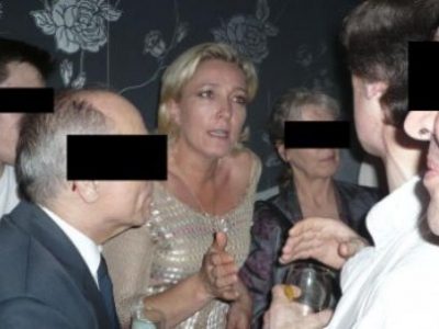 Marine le Pen chez S. Ayoub