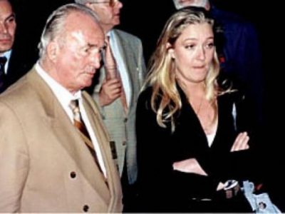 Marine le Pen et Franz Schonhuber