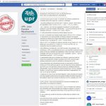 Facebook UPR classement en Divers 2017