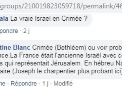Croyances Israel Crimée France