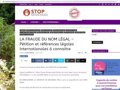 Le relais de "Stop mensonges"