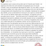 fraude du nom légal capture facebook