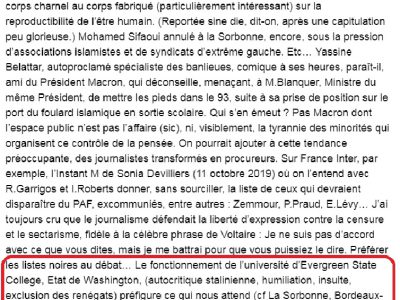 article sud-ouest université evergreen 