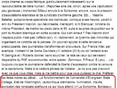 article sud-ouest université evergreen 