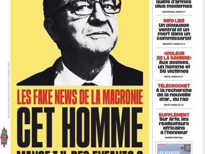 couverture libération mélenchon