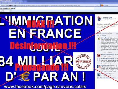 coût de l'immigration debunker