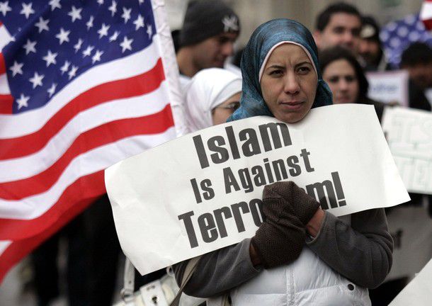 photo Islam is against terrorism