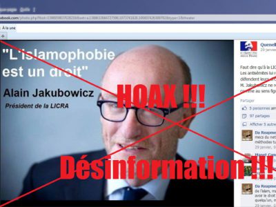 fausse citation Jakubowicz