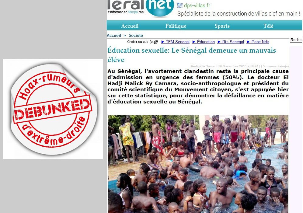 Piscine creteil senegal hoax 2