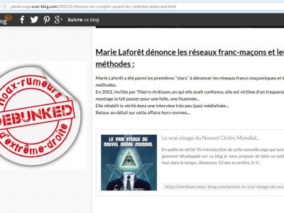 Marie Laforêt illuminatis Anonymous