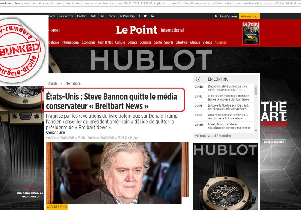 Capture Bannon le point