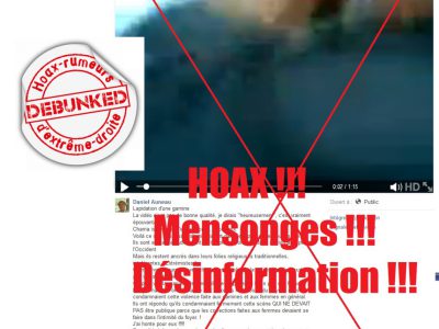 fillette lapidée hoax