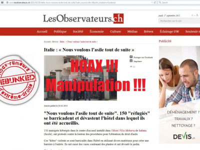 capture les observateurs ch