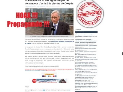 piscine Coxyde viol