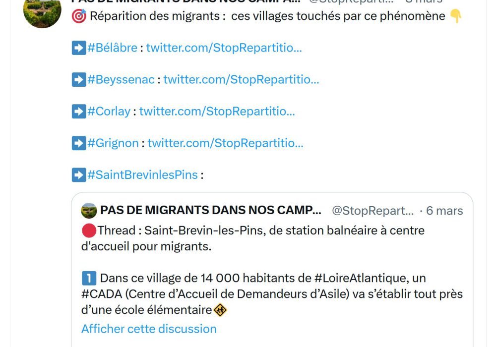 stratégie reconquête capture twitter cada liste