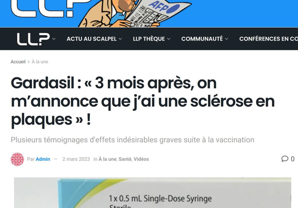 capture site le libre penseur vaccin hpv