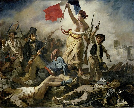 Delacroix - la liberté guidant le peuple