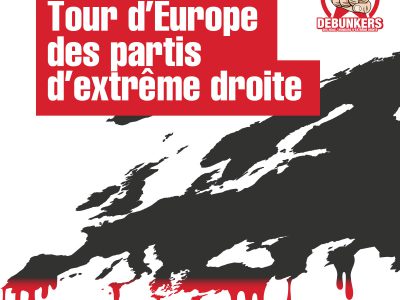carte europe coule du sang - extrême droite