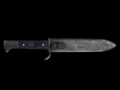 photo poignard jean marie le pen est mort