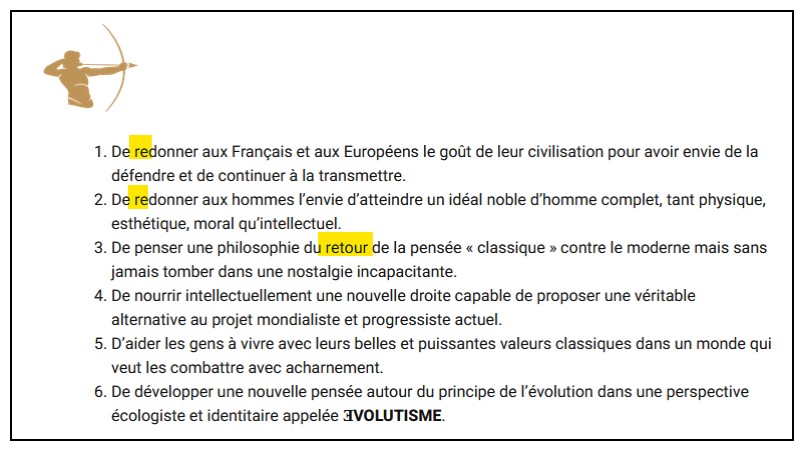 Capture d'écran Julien Rochedy