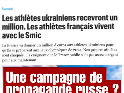 image faux parisien propagande russe
