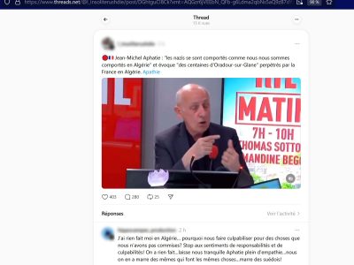 threads apathie conversation