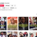 capture compte tiktok limunews